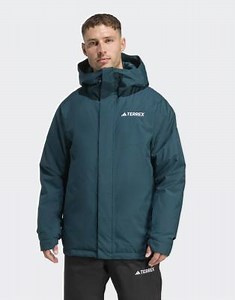 adidas performance Terrex multi 2l rain.rdy insulated jacket in aurora ivy | ASOS