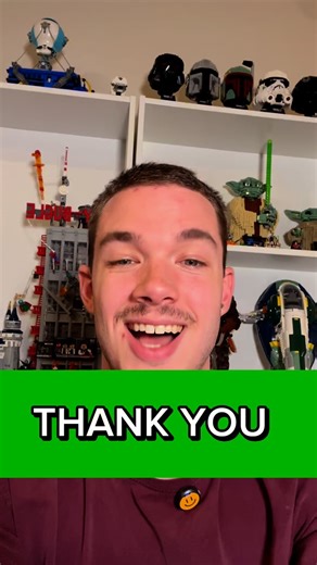 BrickBear 🐻 on Instagram: "Thank you everyone for all the support!! and thank you @lego for all the bricks I’ve built along the way! 🤣 #lego #legos #instagram #reels #thankful"