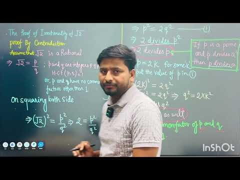 Proof Square root 2 is Irrational cbse class 10 mathematics