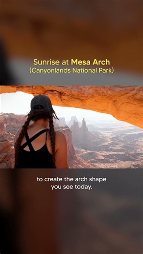 Sunrise at Mesa Arch (Canyonlands National Park)