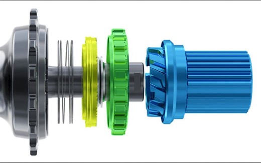 30款顶级花鼓塔基工作原理「二」：DT派别里脑洞大开的花鼓设计（chris king，shimano scyence drive，trailmech，zipp）