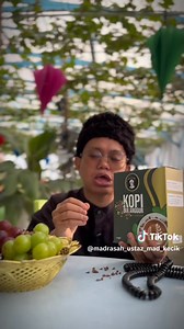 Pelancaran Kopi Biji Anggur Madrasah Darul Zahraa Boleh beli di beg kuning tik tok “UMKshop” inshallah. Boleh tekan link tiktok dibawah untuk pembelian. Membeli sambil membantu kos pengurusan dan pembangunan madrasah darul Zahraa. Pondok Ustaz Mad untuk maklumat lanjut untuk kopi biji Anggur boleh berhubung dengan nombor yang Tertera di bawah : 012 362 6501 : Admin produk Madrasah ( UMKShop) | Ustaz Muhammad Bin Abdullah - UMA