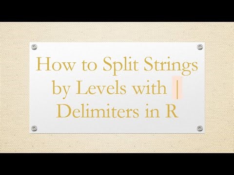 How to Split Strings by Levels with | Delimiters in R
