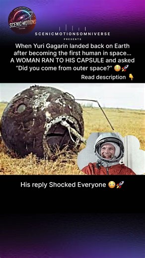 When the First Man in Space Returned… His Reply Shocked Everyone 😳🚀 (Yuri Gagarin)