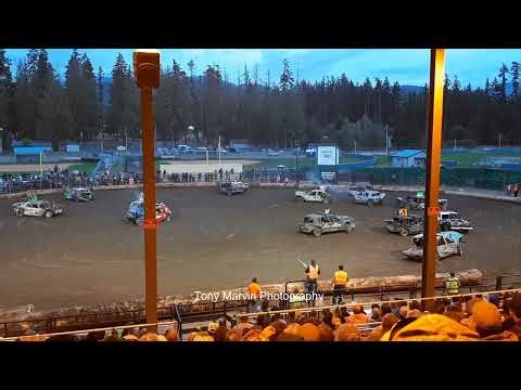 PORT ANGELES DEMOLITION DERBY 2025 - MAIN