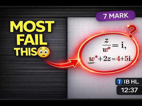 IB Maths AA HL Complex Numbers Exam Question (7 Marks)