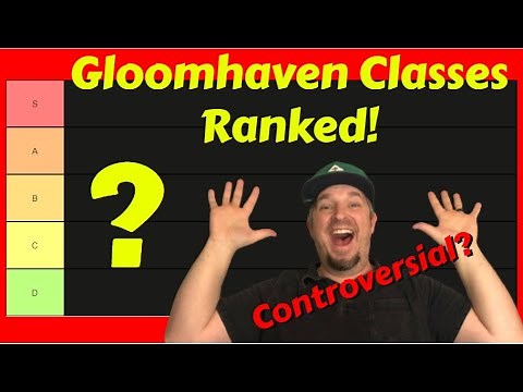 22 Gloomhaven Classes Ranked by Tier - Including Jaws of the Lion and Forgotten Circles