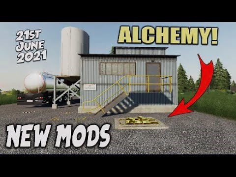 FS19 | NEW MODS | GOLD PRODUCTION! (Review) Farming Simulator 19 | 21st June 2021.