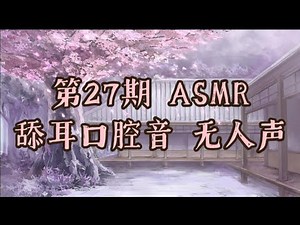 ASMR Deep Ear Licking NO TALKING 舔耳口腔音 无人声