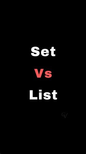 Java Set vs. List ✍️
