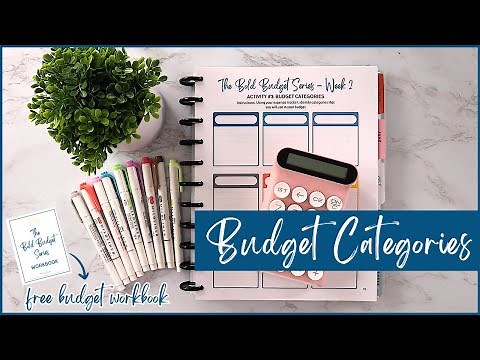 CREATING BUDGET CATEGORIES | MY TOP BUDGET CATEGORIES | HOW TO BUDGET | BUDGET CATEGORY BREAKDOWN