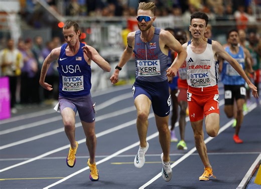 Former Oregon stars Hocker, Hull medal at World Indoor Championships