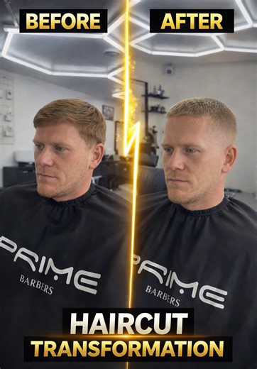 Number 6 buzz cut ✂️ Clean taper fade 🔥 Sharp, low maintenance 💈✨ #PrimeBarbers