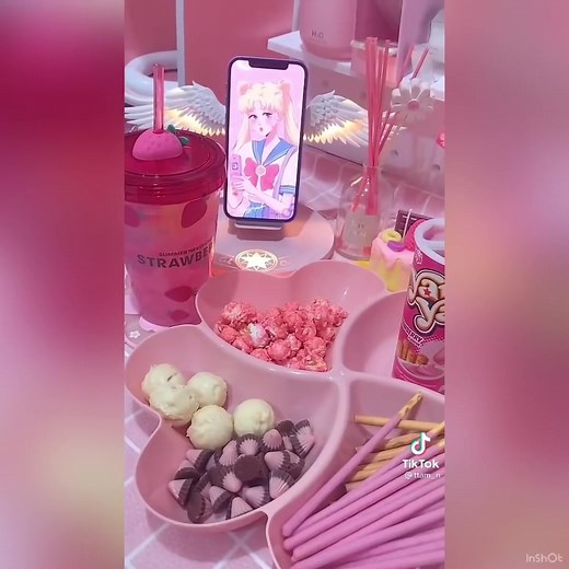 (TikTok) Kawaii Pink Foods, Drinks, Snacks & Unboxing Compilations Credit: kawaii star (https://youtu.be/U544hlCPenI) | Ａｐｐｒｅｃｉａｔｉｖｅ