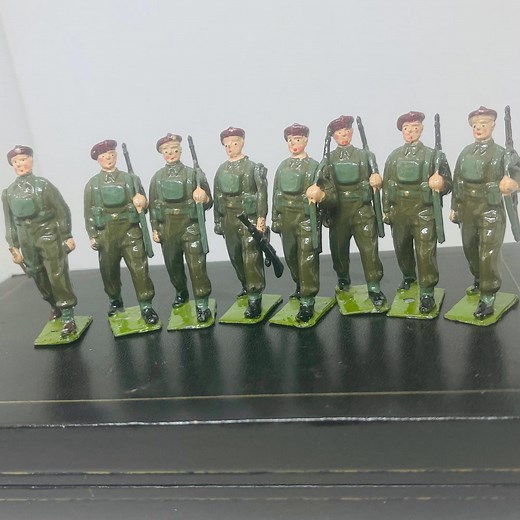 Vintage Britains Lead Toy Soldiers: Green Army Men, Collectible Military Figures - Etsy UK