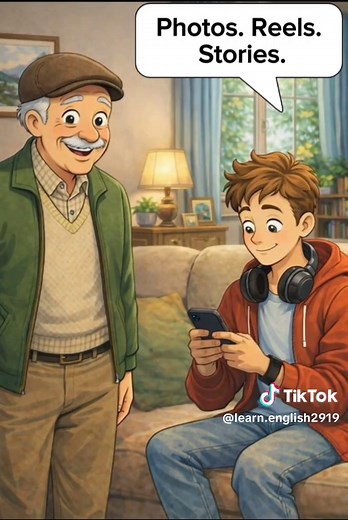 Engaging English Conversations: Grandpa and Grandson Exchange