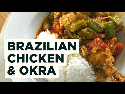 Frango com Quiabo Recipe - Brazilian Chicken and Okra Stew