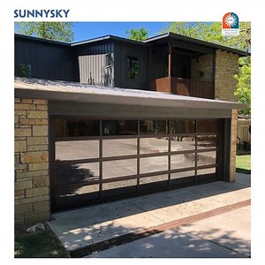[Hot Item] Fast Lift and Close Panel Replacement Aluminum Canada Garage Door with Low U Value