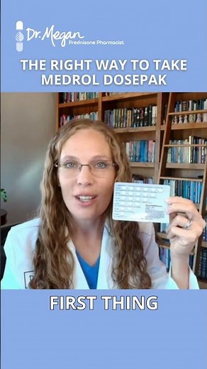 Medrol Dosepak Instructions: The Correct Way to Take It for Best Results
