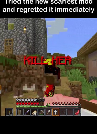 Minecraft horror mod 2026 — Don't try this terrifying mod