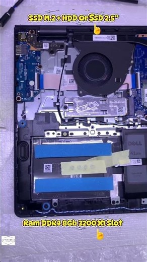 Dell Inspiron 3530 i5-13th Gen ram and ssd upgrade | #dell #delllaptops #inspiron #techayaz