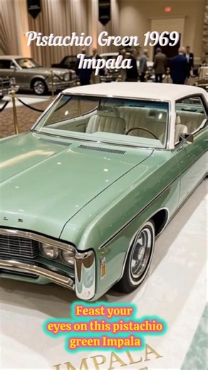 Pistachio Green 1969 Chevy Impala 🔥Insane Impala Custom #1969impala #chevyimpala