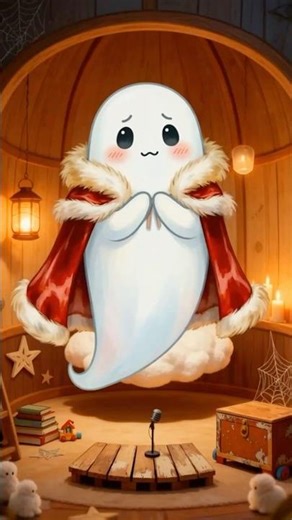 Meet Boo the Singing Ghost! 👻 #friendlymonsters #kidsanimation #kidsmusic