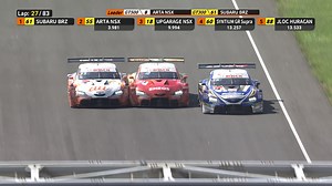 「SUPER GTをぎゅぎゅっと1分半で振り返る📺」 2年ぶりの開催で大波乱のサバイバル戦となったSUGO GT 300km RACE 重いウェイトを積み予選14番手となったものの、力強い走りで4位フィニッシュを飾った #36 au TOM’S GR Supra (関口雄飛／坪井翔組) を始め、 GRスープラの熱い戦いをダイジェストでご覧ください❗️ #GRSupra #GRスープラ #SUPERGT TOYOTA / トヨタ自動車株式会社 | TOYOTA GAZOO Racing