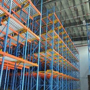 [Hot Item] High Density Steel Gravity Flow Pallet Racking for Warehouse Storage
