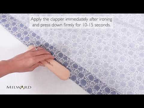 How to use a Milward Point Presser and Clapper