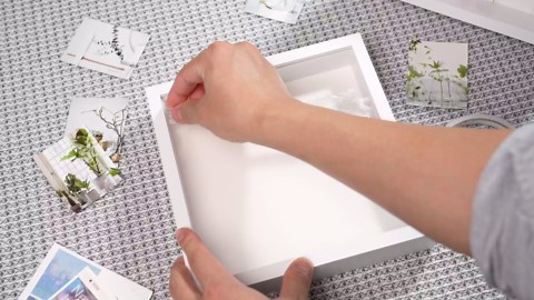 4 Pack 12x12 Shadow Box Frame, Wood Deep Large Shadow Box Display Case with Plexiglass Window, 3D Picture Frame for Memorabilia, Dried Flowers, DIY Craft, Wedding Memories Photos and Baby Items