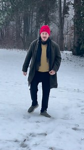 Incredible snow trick - comment if you know the secret #magic #snow #winter #magic #markobi | Markobi