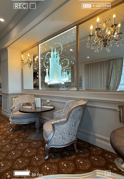 Magical Breakfast at Castle Club Lounge in Disneyland