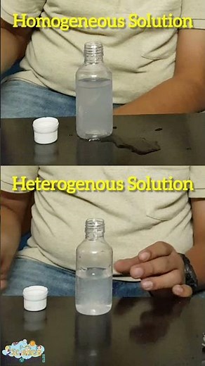 Homogenous and Heterogenous Mixture | Science Experiment | Science And Astronomy Club
