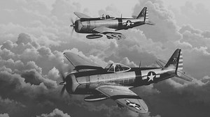 German Pilots Underestimated the P-47 Thunderbolt—Until It Filled the Sky with 1,600 Bullets a Minute In 1943, the Luftwaffe met a weapon it had never imagined—the Republic P-47 Thunderbolt. Nicknamed the Jug, it was the heaviest single-engine fighter of the war, a seven-ton monster wrapped around a massive Pratt & Whitney R-2800 Double Wasp engine and armed with eight .50-caliber machine guns. At first, pilots doubted it. Too big, too clumsy, too slow to match Germany’s nimble Bf 109s and Fw 19