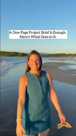 A One-Page Project Brief Is Enough. Here’s What Goes in It.
