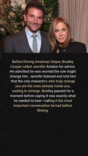 The Advice Jennifer Aniston Gave Bradley Cooper Before American Sniper