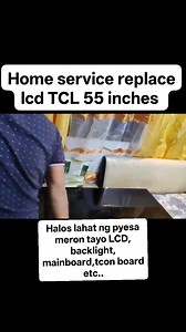 460 reactions · 16 shares | TCL 55 inches home service replace lcd...
