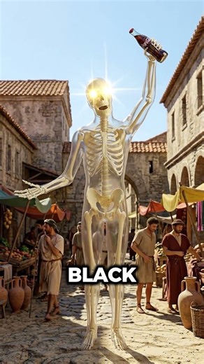 What if you brought a bottle of Coke to the Roman Empire? 🏛️ #skeleton #shorts