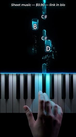 How to play Attack on Titan on piano #piano #tutorial #easy