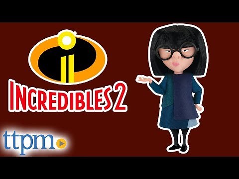 Incredibles 2 Interactive Edna Talking Doll with Voice Recognition | Thinkway Toys