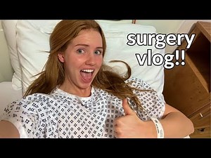 tonsil surgery vlog!!!