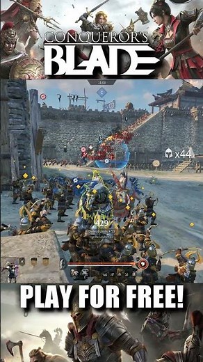 Conqueror's Blade -😋🏹🔥🏹🔥🏹🔥🏹🔥🏹🔥 PLAY FOR FREE! #Shorts#ConquerorsBlade#CB