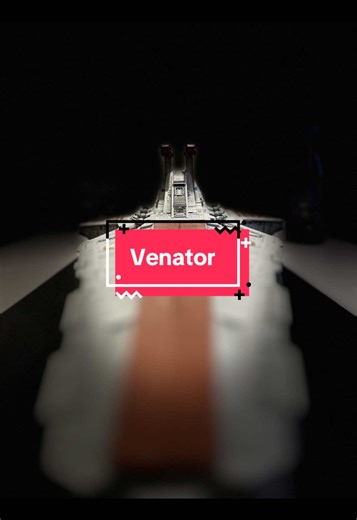 Impression PLA avec une « Creality Ender 3 S1 Pro » : Venator Star Wars #starwars #3dprint #fyp #3D #movie