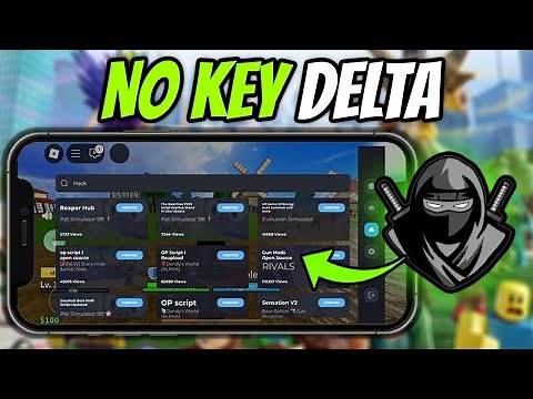 Delta Executor Mobile *NO KEY* iOS Android Roblox Executor Tutorial