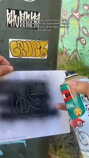 Graffiti stencil 🎨 #sheipgraffiti #stencil