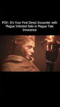 POV: It's Your First Encounter with Plague Infected Rats in a plague tale innocence
