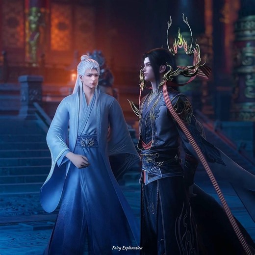 Flame Emperor and Master Yao Lao 😍✨~ The Great Ruler S2 [4K]