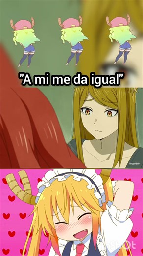 #anime #animemomentos #humor #otakus #kobayashidragonmaid #kobayashi #yanineko #latam #fyp #animefyp