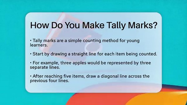 How Do You Make Tally Marks? - Childhood Education Zone